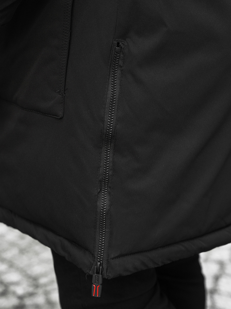 Pánská zimní bunda Černá OZONEE JS/22M50/392