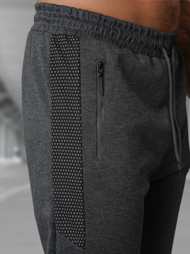 Pánské Tepláky Grafitové OZONEE JS/15K1850/5