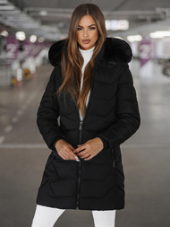 Dámská Bunda Černá OZONEE JS/16M9121/392Z