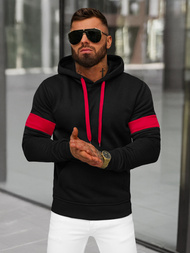 Pánská Mikina Černá OZONEE JS/8B1321/3