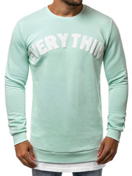 Pánská Mikina Mentolová OZONEE B/181905