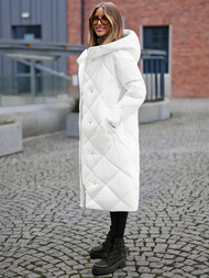 Dámská Bunda Bílá OZONEE JS/5M3173/281Z