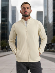 Pánská Mikina Ecru OZONEE JS/HH016/1