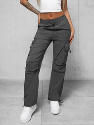 Dámské Kalhoty Grafitové OZONEE O/TT00375/2