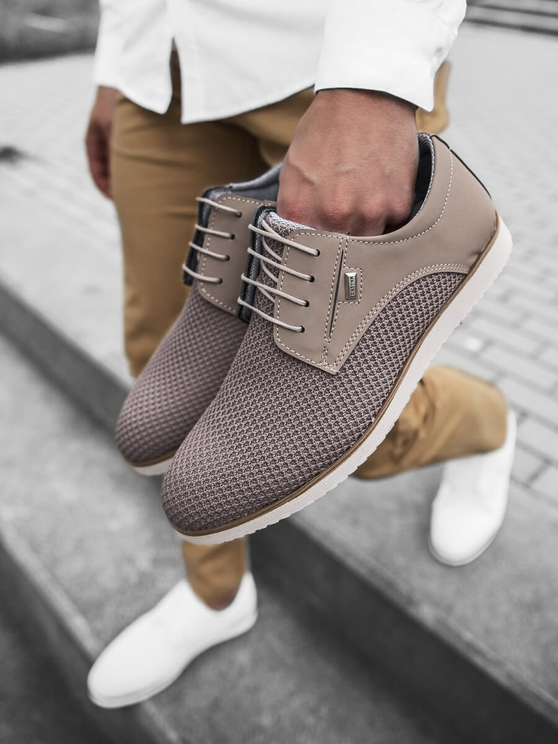 Pánské Boty Béžové T/682