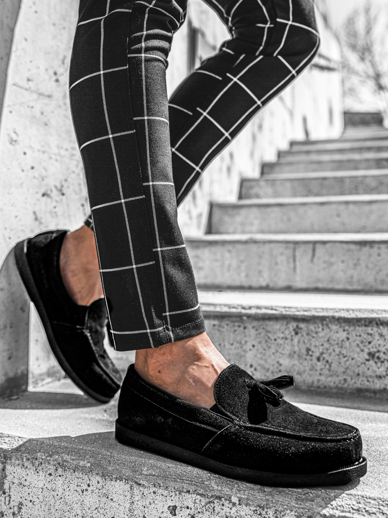 Pánské Boty Slip-On Černé O/KN07