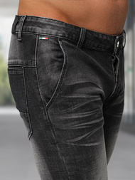 Pánské Džíny Černé OZONEE NB/MP0091N