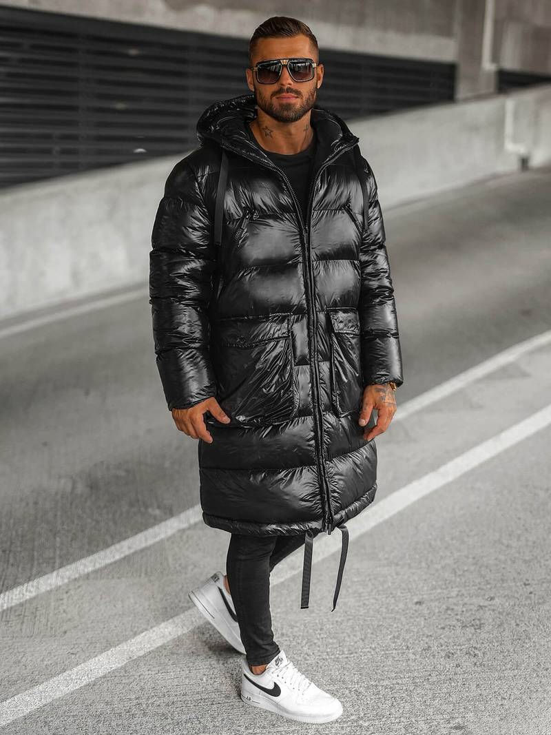 Pánská bunda černá OZONEE O/M3205Z