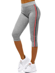 Dámské legíny Šedé OZONEE JS/1037/B3