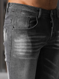 Pánské Džíny Grafitové OZONEE NB/MP0199GSZ