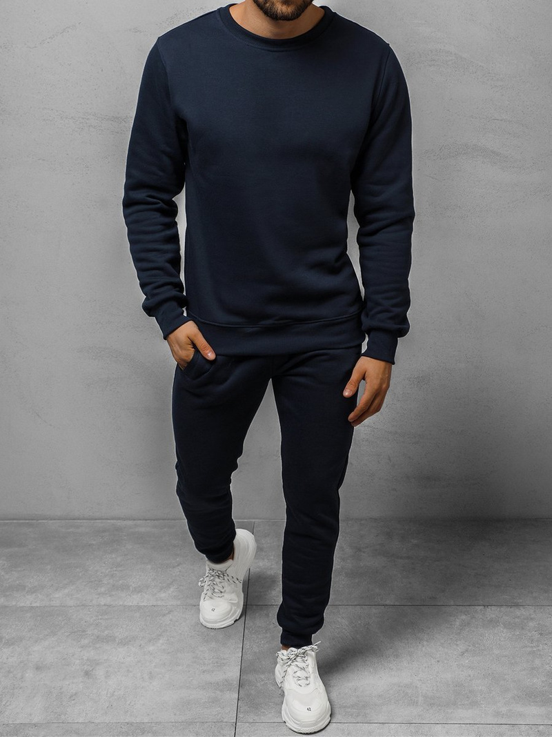 Pánská Tepláková Souprava Námořnický Modry OZONEE 09