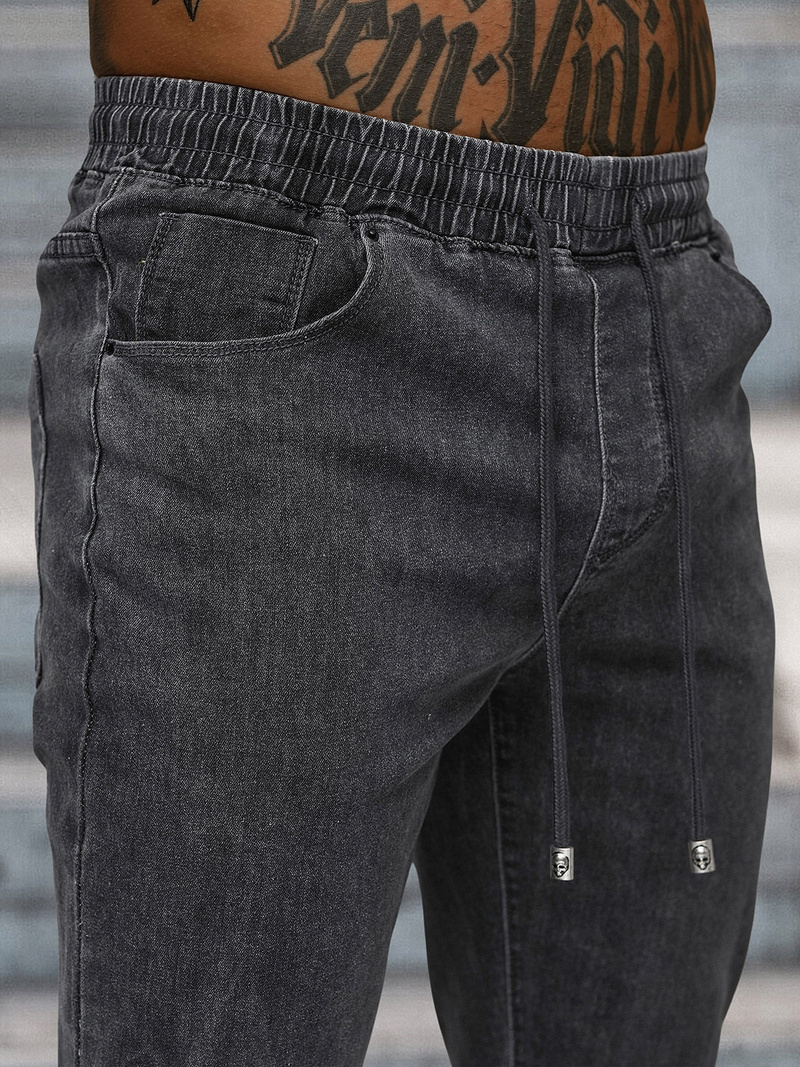 Pánské Džíny Jogger Grafitové OZONEE NB/MP0272GS