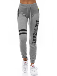 Dámské tepláky Šedé OZONEE O/9927