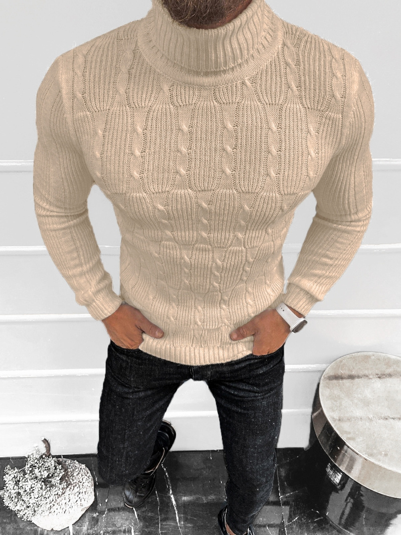 Pánský Svetr Béžový OZONEE L/2665