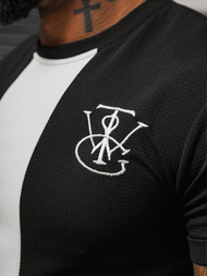 Pánské Tričko Černé OZONEE O/L1184