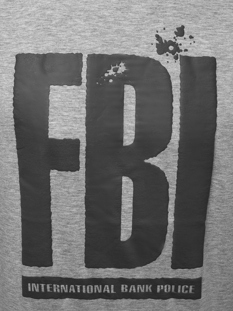 Pánské Tričko Šedý OZONEE JS/SS100730Z