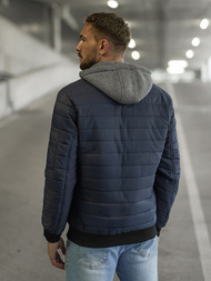 Pánská Bunda Námořnická Modřá OZONEE JS/8M985/215Z