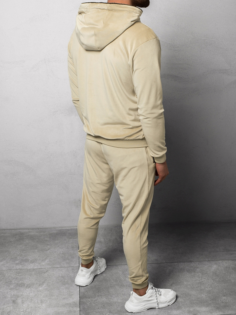 Pánská Tepláková Souprava Béžová OZONEE O/12128