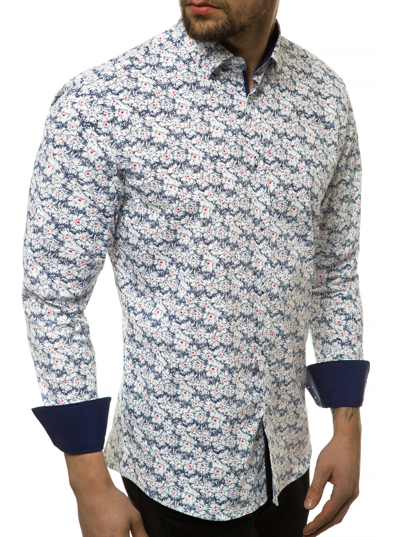 Pánská Košile OZONEE V/K197Z