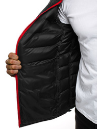 Pánská Bunda Černá/2 OZONEE JB/JP1111