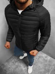 Pánská Bunda Černá OZONEE JS/HM112/1