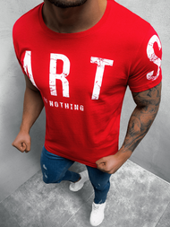 Pánské Tričko Červené OZONEE O/1180Z