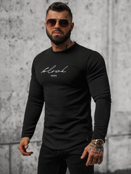 Pánská Mikina Černá OZONEE O/5930BZ