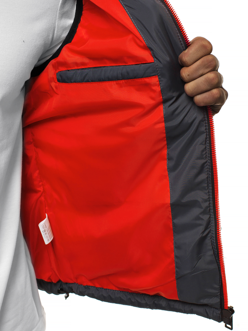 Pánská Vesta Grafitová OZONEE N/6102Z