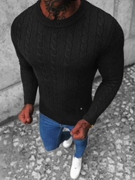 Pánský Svetr Černý OZONEE NB/MM6021/4