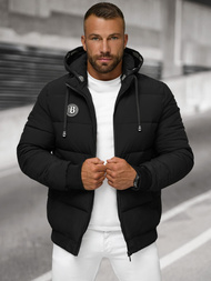 Pánská Zimní Bunda Černá OZONEE JS/31M5026/392