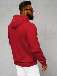 Pánská Mikina tmavě červená OZONEE JS/2008Z