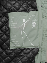 Dámská Bunda Mentolová OZONEE O/W377