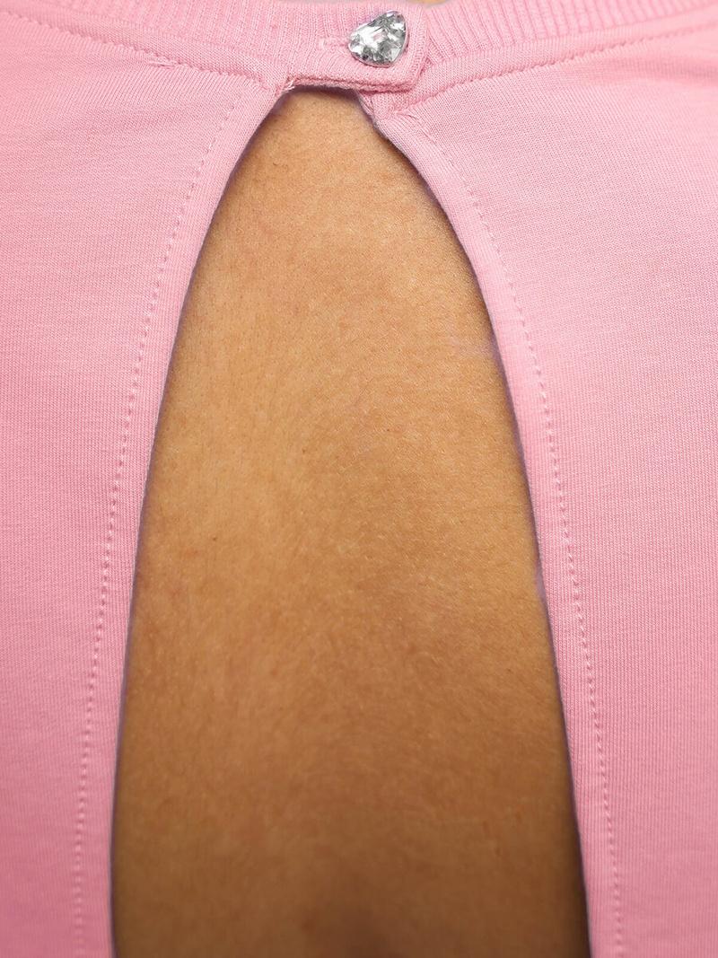 Dámská dvoudílná tepláková souprava růžová OZONEE O/12113Z