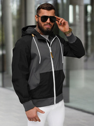 Pánská Bunda Černá OZONEE JS/5M3213/392