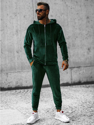 Pánská Tepláková Souprava Zelený OZONEE O/D8160/9157