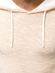 Pánská Mikina Béžová OZONEE O/1252