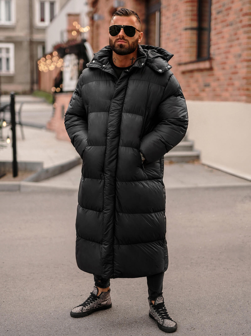 Pánská Bunda Černá OZONEE O/M3202Z