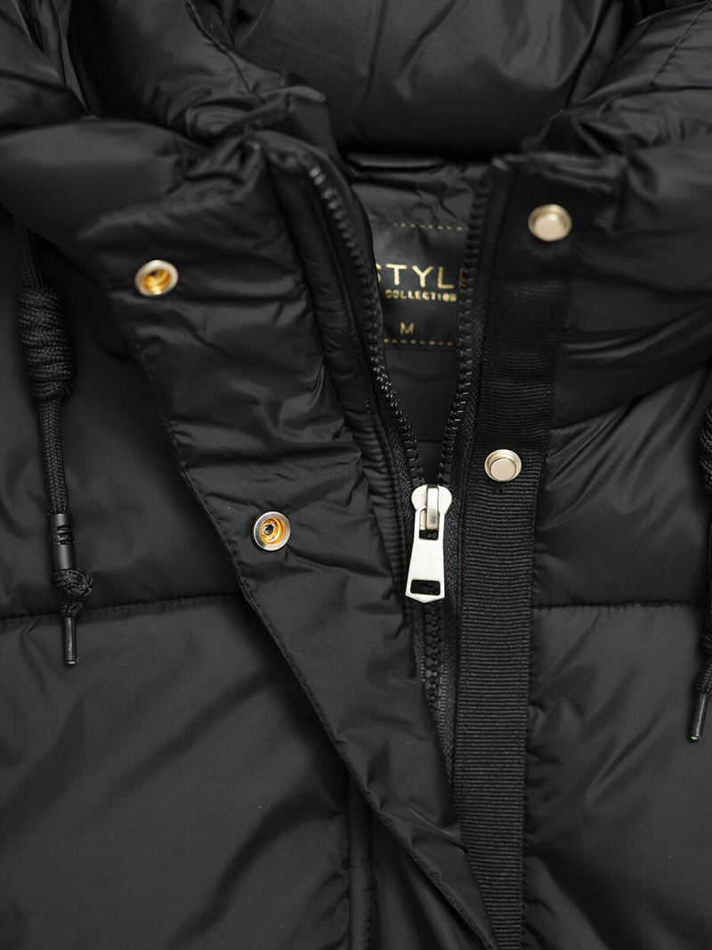 Dámská Bunda Černá OZONEE JS/16M9188/392