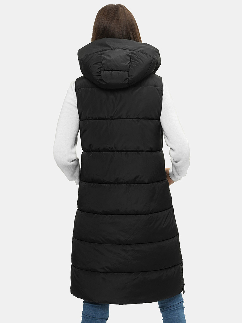 Dámská vesta černá OZONEE O/H909/1