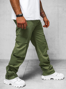 Pánské Kalhoty Khaki OZONEE O/G3016Z
