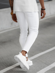 Pánské Džíny Bílé OZONEE E/5348/01Z