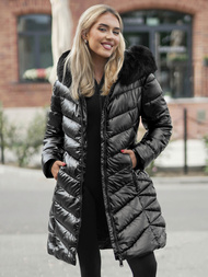 Dámská bunda černá OZONEE JS/16M9100/392Z