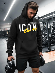 Pánská Mikina Černá OZONEE JS/8B1736/3