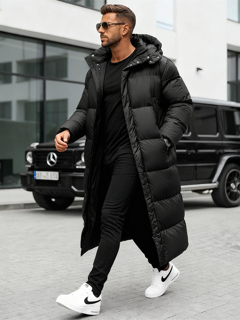 Pánská Bunda Černá OZONEE O/M3202Z