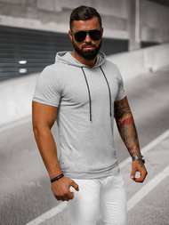 Pánské Tričko Šedý OZONEE JS/8T955/2