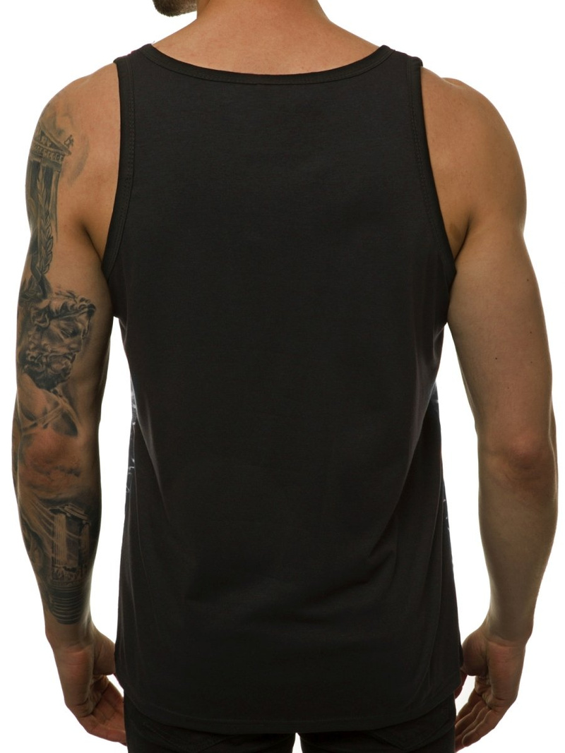 Pánské Tílko Bílé OZONEE JS/SS11050