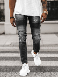 Pánské Džíny Černé OZONEE NB/MP0046NZ