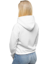 Dámská Mikina Bílá OZONEE JS/KSW2028