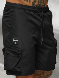 Pánské kraťasy černé OZONEE JS/27K6539/3