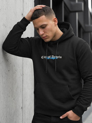 Pánská Mikina Černá OZONEE JS/21B1901/3